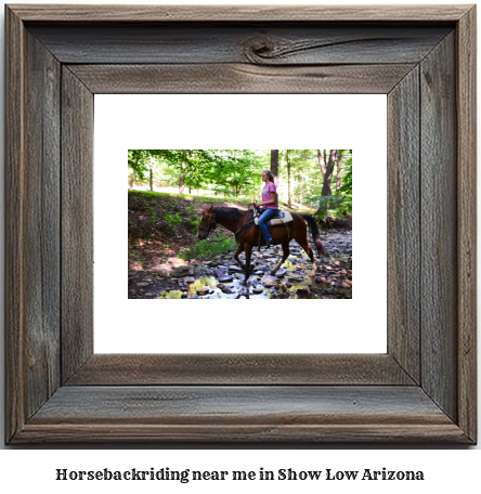 horseback riding near me in Show Low, Arizona